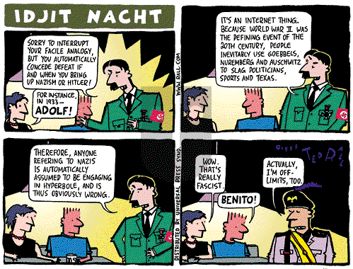 Ted Rall on Friday December 31, 1999 Comic Strip