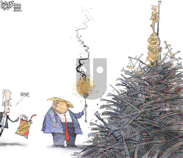 Matt Davies - Tuesday December 3, 2024 Comic Strip