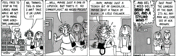 Cathy Classics on Friday March 8, 1991 Comic Strip