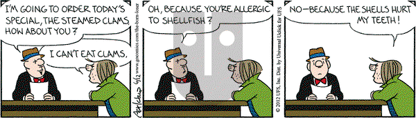 The Born Loser on Tuesday June 12, 2012 Comic Strip