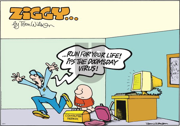 Ziggy on Sunday August 11, 2013 Comic Strip
