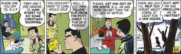 Rip Haywire on Monday December 5, 2011 Comic Strip