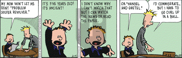 Frazz on Friday February 15, 2008 Comic Strip