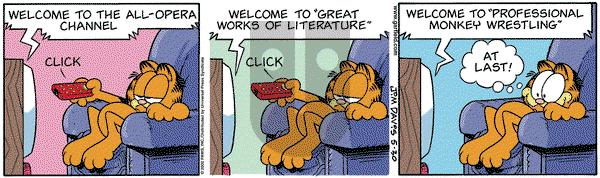 Garfield - Tuesday May 30, 2000 Comic Strip