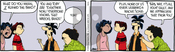 The Buckets on Saturday August 23, 2014 Comic Strip