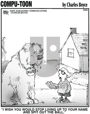 Compu-toon on Wednesday April 15, 2015 Comic Strip