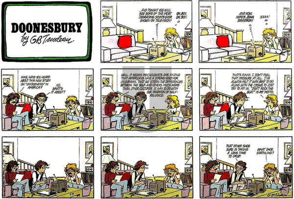 Doonesbury on Sunday January 4, 1981 Comic Strip