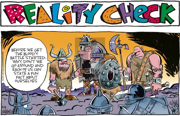Reality Check on Sunday September 14, 2014 Comic Strip