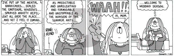 Cathy Classics on Monday July 22, 1996 Comic Strip