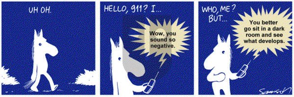 Dark Side of the Horse on Wednesday January 15, 2014 Comic Strip