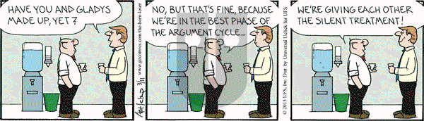 The Born Loser on Wednesday March 11, 2015 Comic Strip