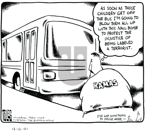 Tom Toles on Wednesday December 12, 2001 Comic Strip