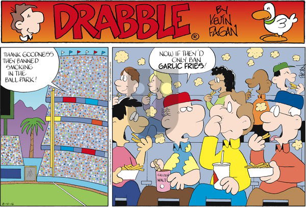 Drabble on Sunday August 14, 2016 Comic Strip