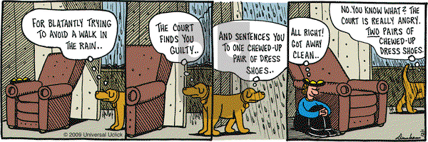 Overboard on Tuesday December 1, 2009 Comic Strip