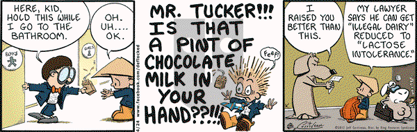 DeFlocked on Tuesday April 24, 2012 Comic Strip