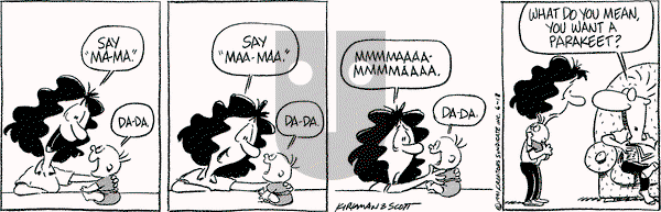 Baby Blues on Tuesday June 18, 1991 Comic Strip