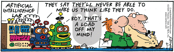 Frank and Ernest - Monday April 19, 2004 Comic Strip