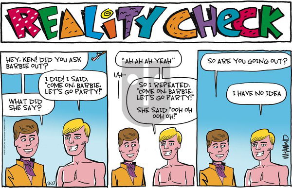 Reality Check on Sunday March 23, 2025 Comic Strip