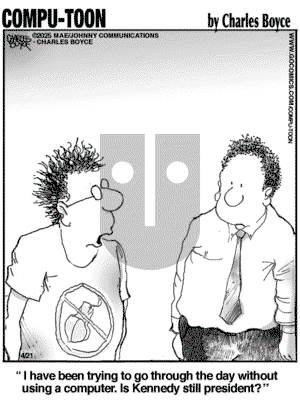 Compu-toon on Monday April 21, 2025 Comic Strip