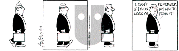 The Born Loser on Tuesday August 3, 1999 Comic Strip