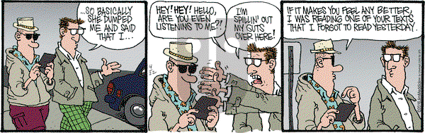 Monty on Friday April 22, 2016 Comic Strip