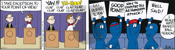 Drabble on Friday April 22, 2011 Comic Strip
