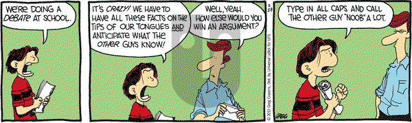 The Buckets on Thursday February 28, 2013 Comic Strip