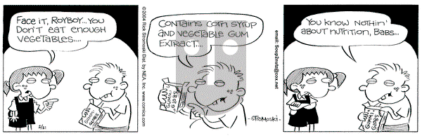 Soup to Nutz - Old on Saturday February 21, 2004 Comic Strip