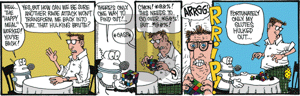 Monty on Saturday March 7, 2015 Comic Strip