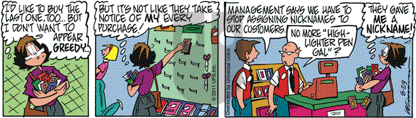 Rose is Rose on Monday August 29, 2011 Comic Strip