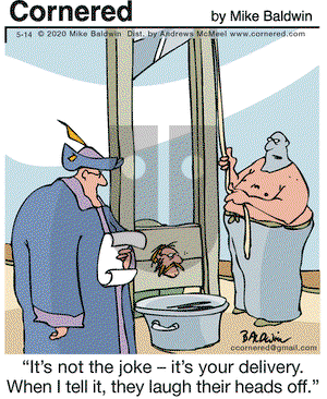Cornered on Thursday May 14, 2020 Comic Strip
