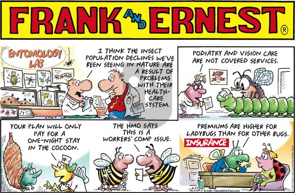 Frank and Ernest on Sunday June 23, 2019 Comic Strip