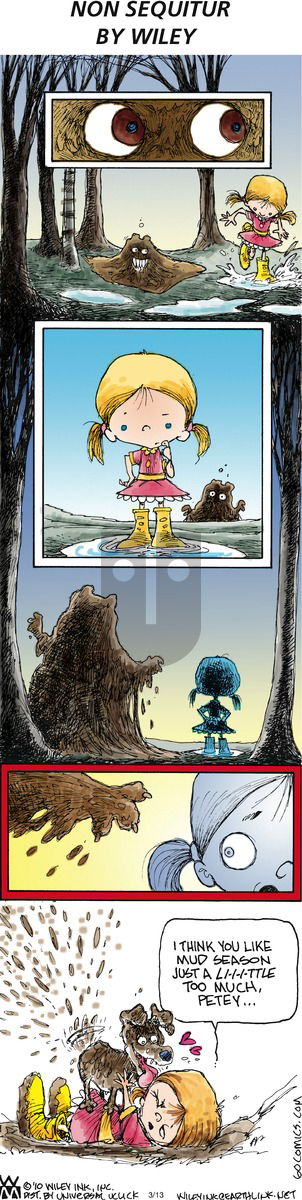 Non Sequitur on Sunday March 13, 2016 Comic Strip