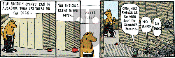 Overboard on Monday April 13, 2020 Comic Strip