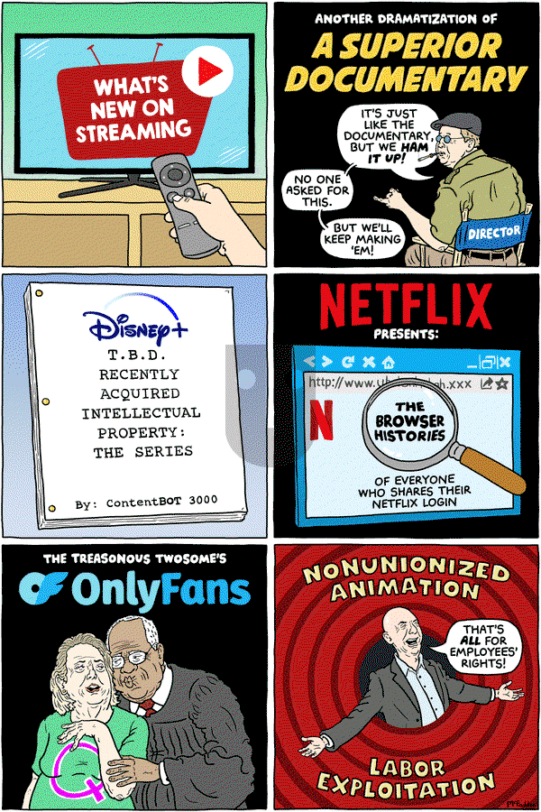 Brian McFadden on Tuesday April 5, 2022 Comic Strip