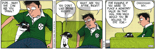 Get Fuzzy - Tuesday August 16, 2005 Comic Strip