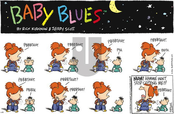 Baby Blues on Sunday November 9, 1997 Comic Strip