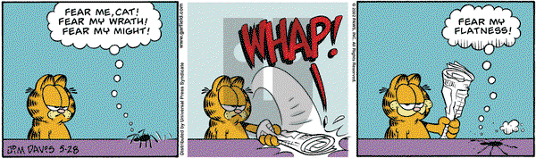 Garfield on Tuesday May 28, 2002 Comic Strip