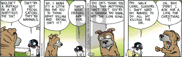 Get Fuzzy - Friday January 18, 2013 Comic Strip
