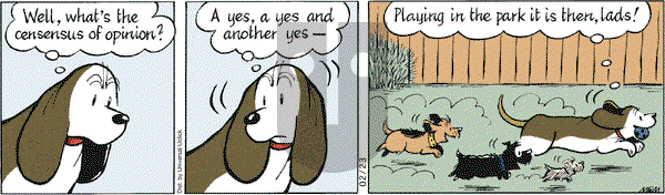 Fred Basset on Thursday February 23, 2012 Comic Strip