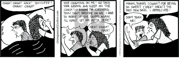 Clear Blue Water on Saturday June 21, 2008 Comic Strip