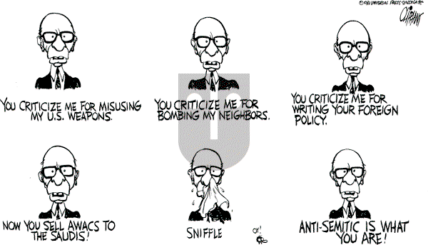 Pat Oliphant - Friday October 30, 1981 Comic Strip