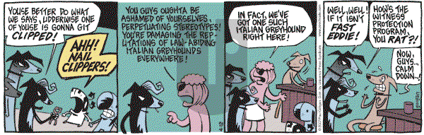 Pooch Cafe on Thursday April 12, 2007 Comic Strip