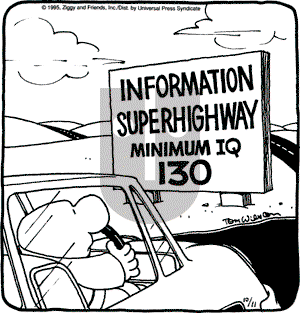 Ziggy on Wednesday October 11, 1995 Comic Strip