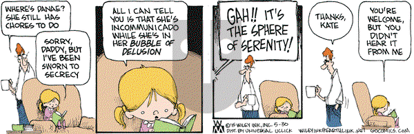 Non Sequitur on Saturday May 30, 2015 Comic Strip