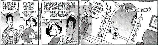 Rose is Rose on Friday December 24, 2004 Comic Strip