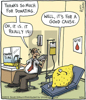 The Argyle Sweater - Thursday May 24, 2012 Comic Strip