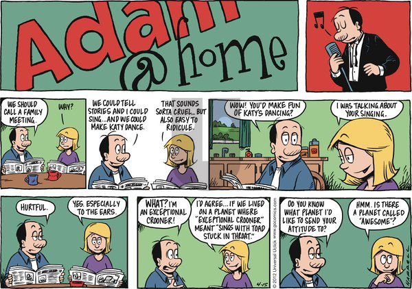 Adam@Home on Sunday April 15, 2012 Comic Strip
