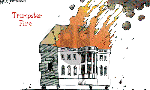 Robert Ariail on Wednesday August 2, 2017 Comic Strip