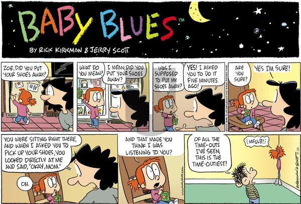 Baby Blues on Sunday November 22, 2009 Comic Strip